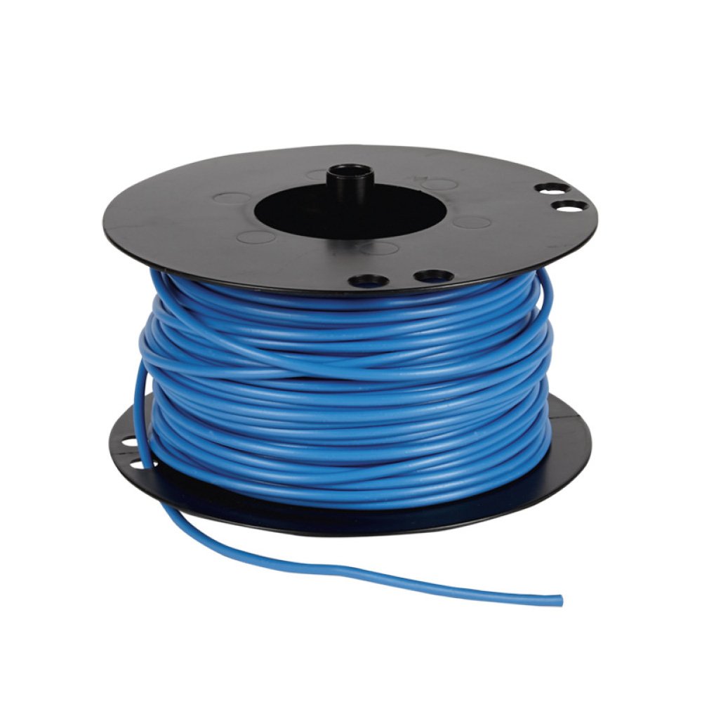 Fil 2.5mm² 50m bobine et boîte bleu