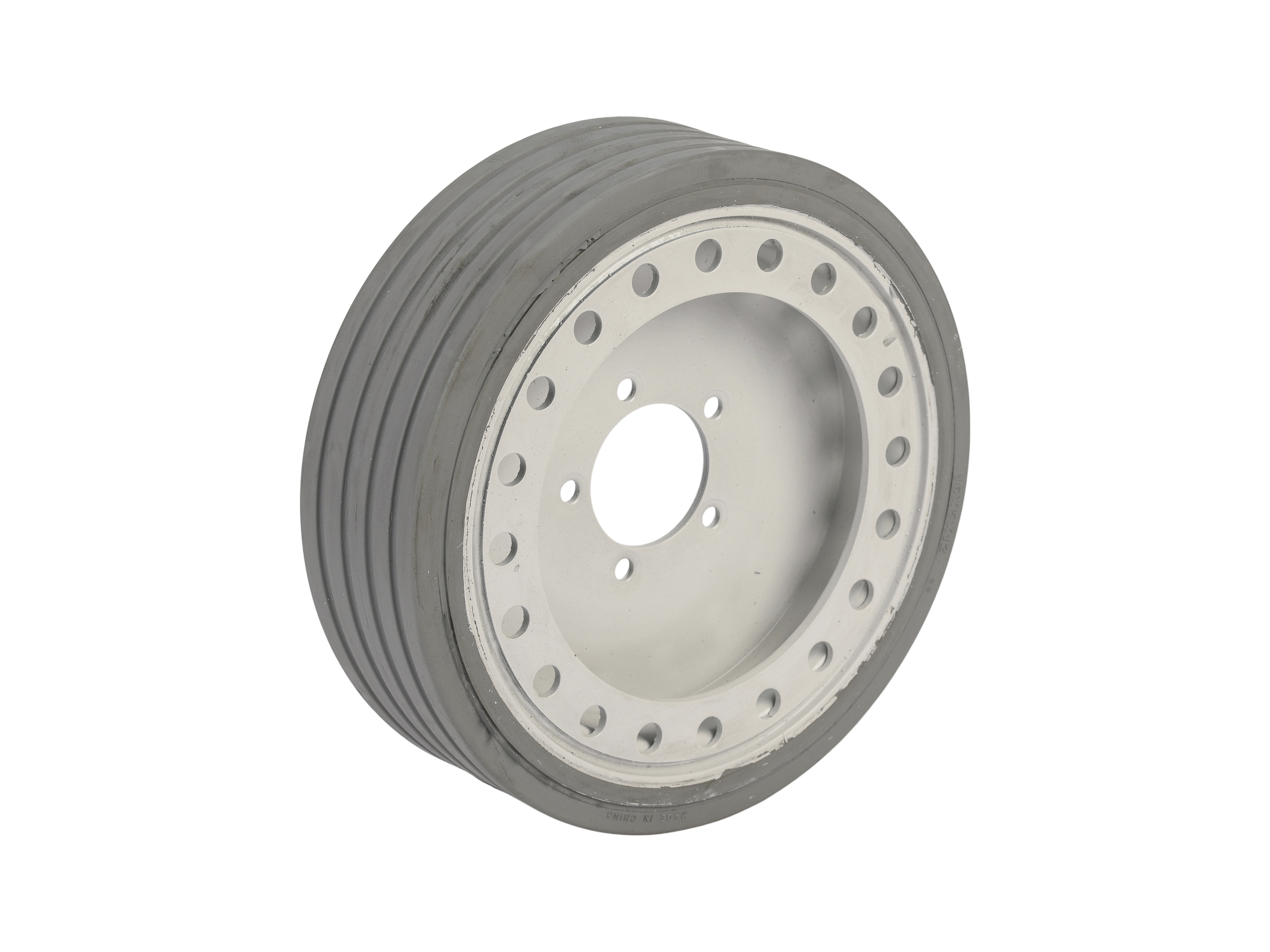 Skyjack Scissor Lift Non-Marking Wheel – 200x8 Mm – Gray – 5 Hole – SJ158436