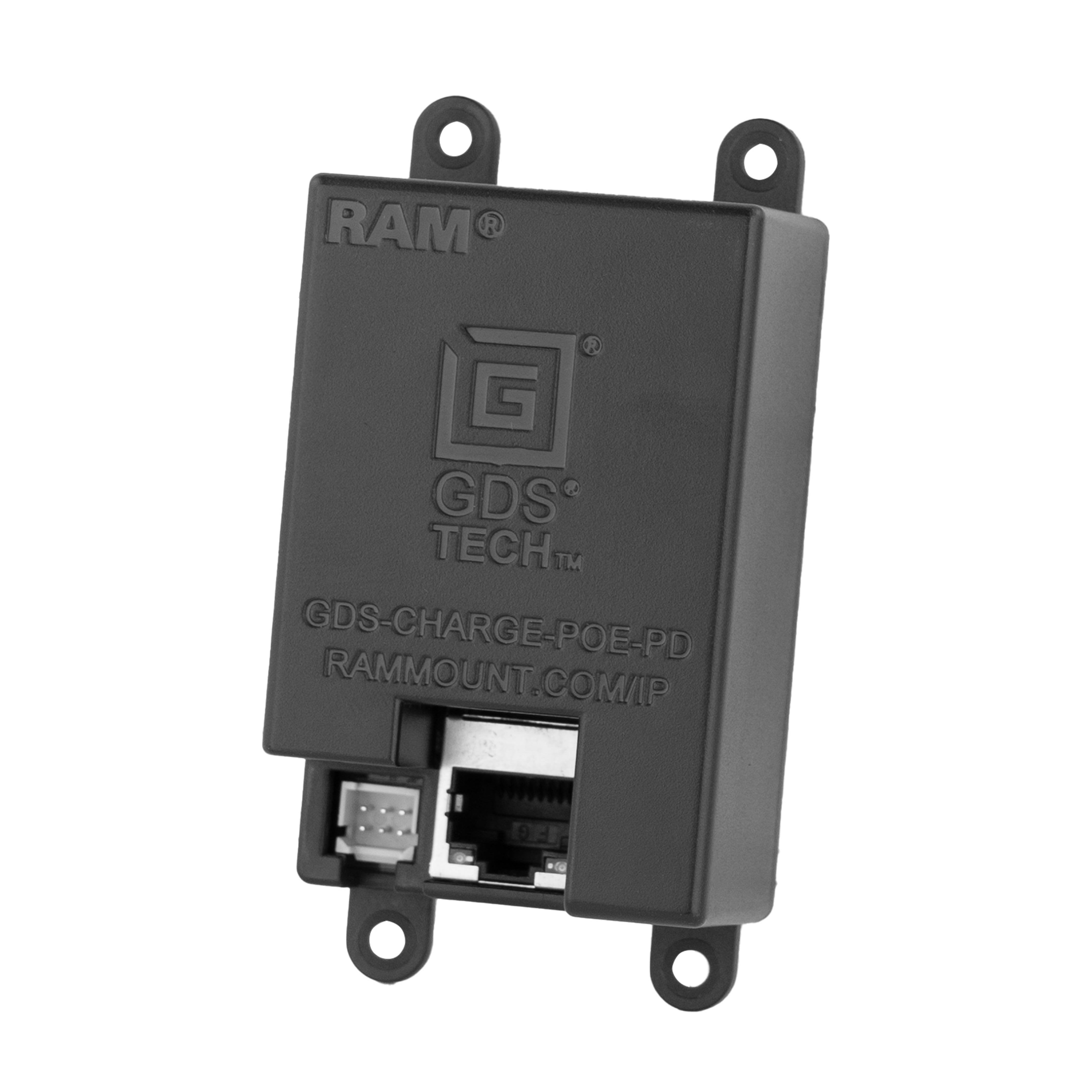 RAM® PoE til Power Delivery opladningsmodul med JST & RJ45