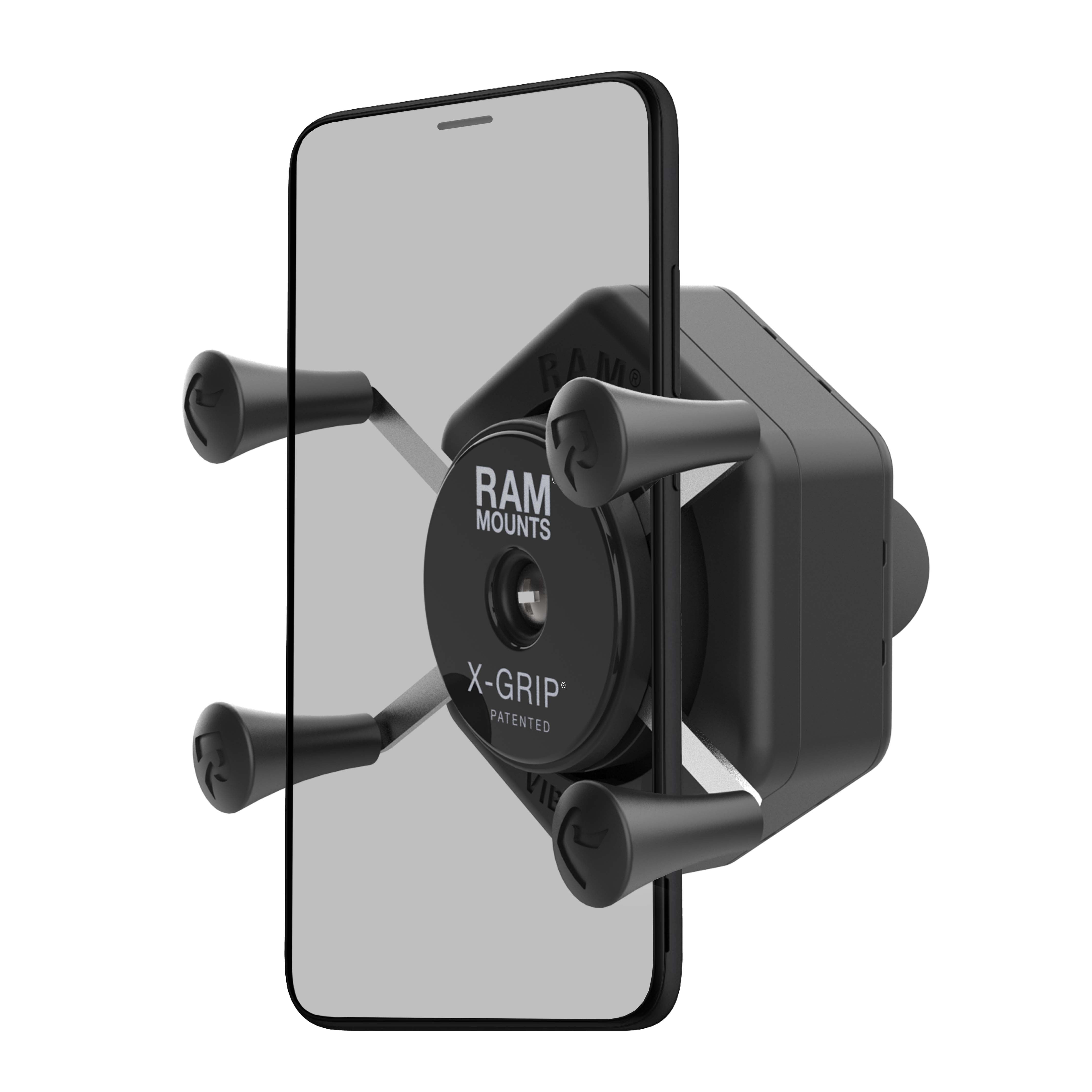 RAM® X-Grip® telefoonhouder met kogel en Vibe-Safe™ adapter