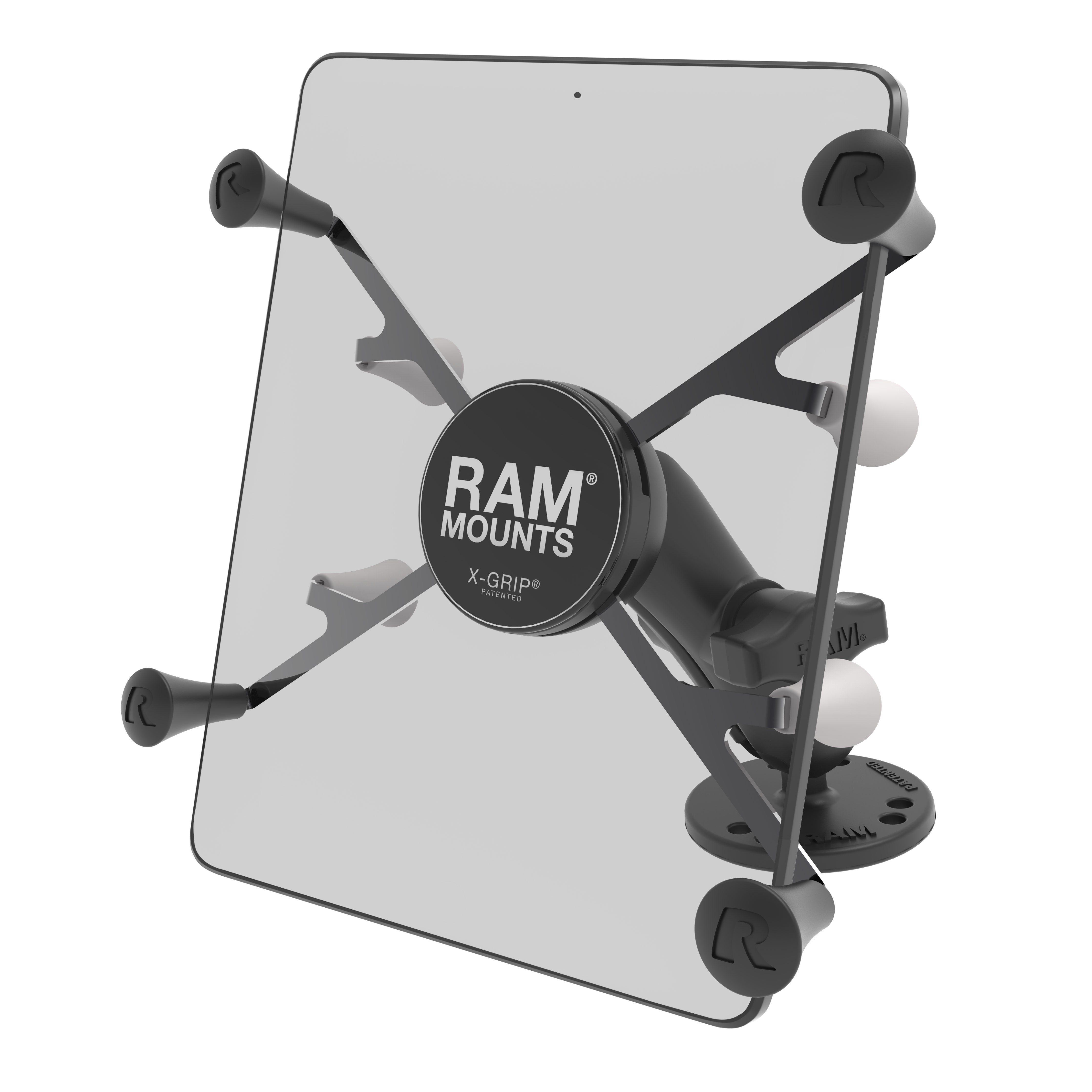 RAM® X-Grip® universele inschroefhouder voor 7"-8" tablets
