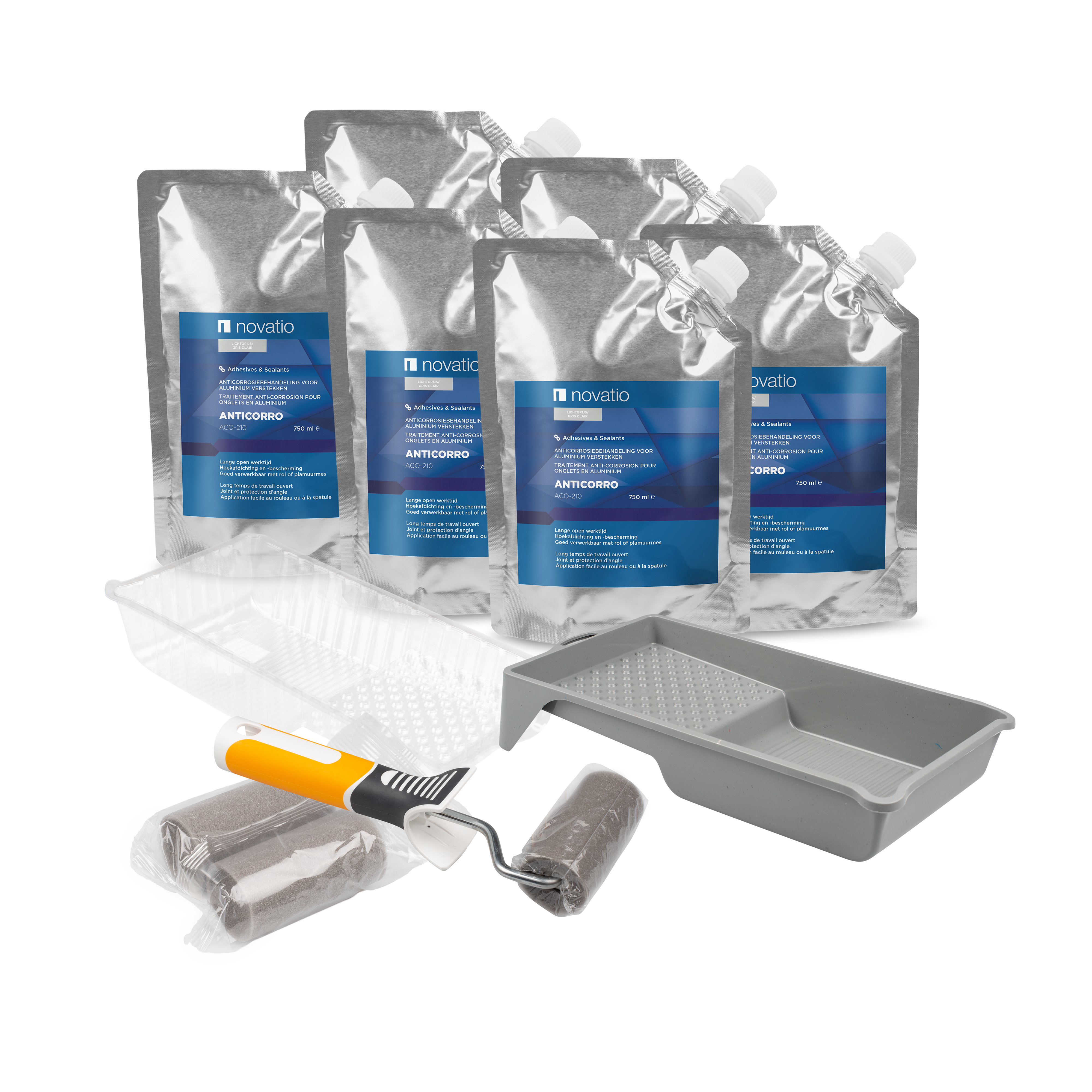 Novatio ACO-210 Anticorro Lichtgrijs 6-Pack