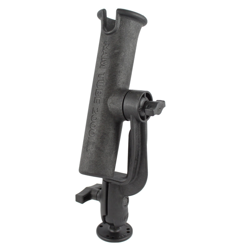 RAM® Tube™ hengelhouder met Revolution-ratel & zoutwaterbasis