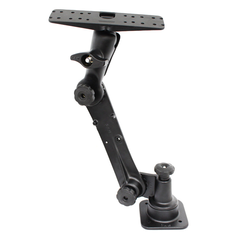 RAM® Ratchet™ verlengde horizontale houder met grote elektronicaplaat