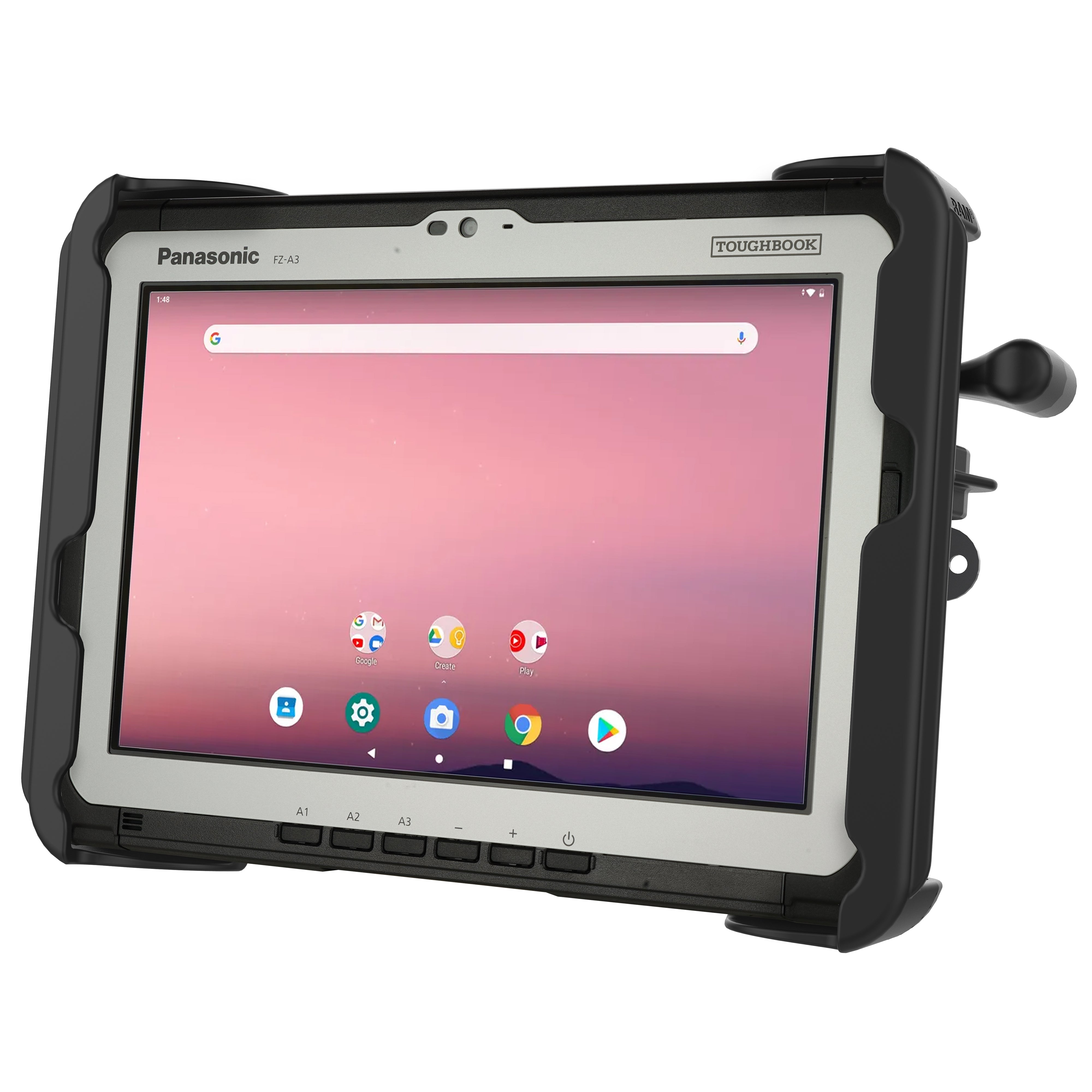 Soporte RAM® Tab-Lock™ para Panasonic FZ-G2 y FZ-A3, Getac UX10 y más