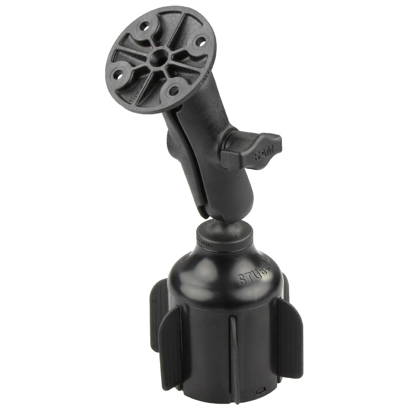 RAM® Stubby™ portavasos con placa redonda