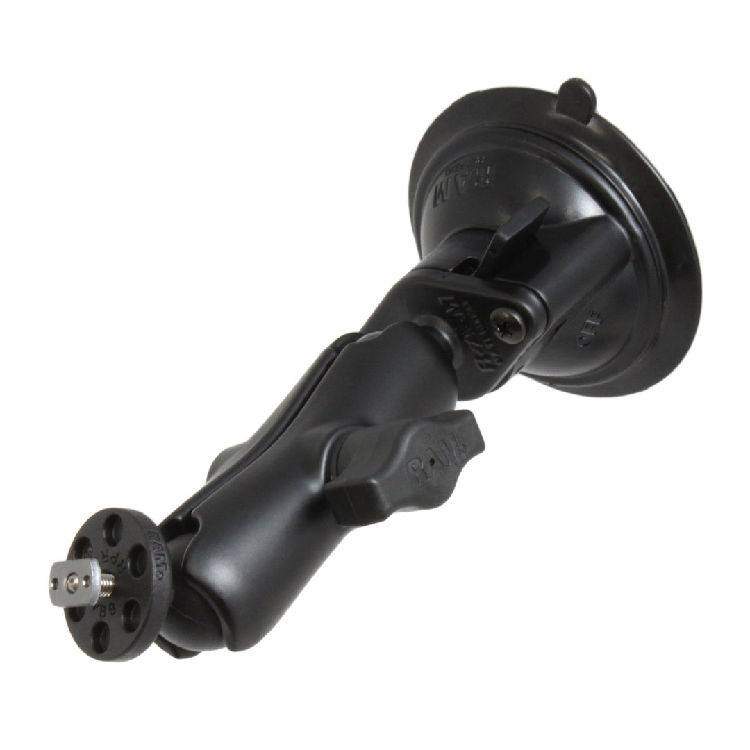 RAM® Twist-Lock™ zuignaphouder met platte paneeladapter