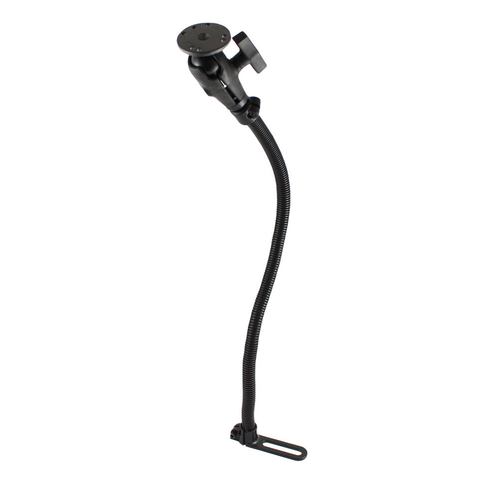Soporte vehicular RAM® Pod™ I con barra de aluminio de 24" y placa redonda - formato C