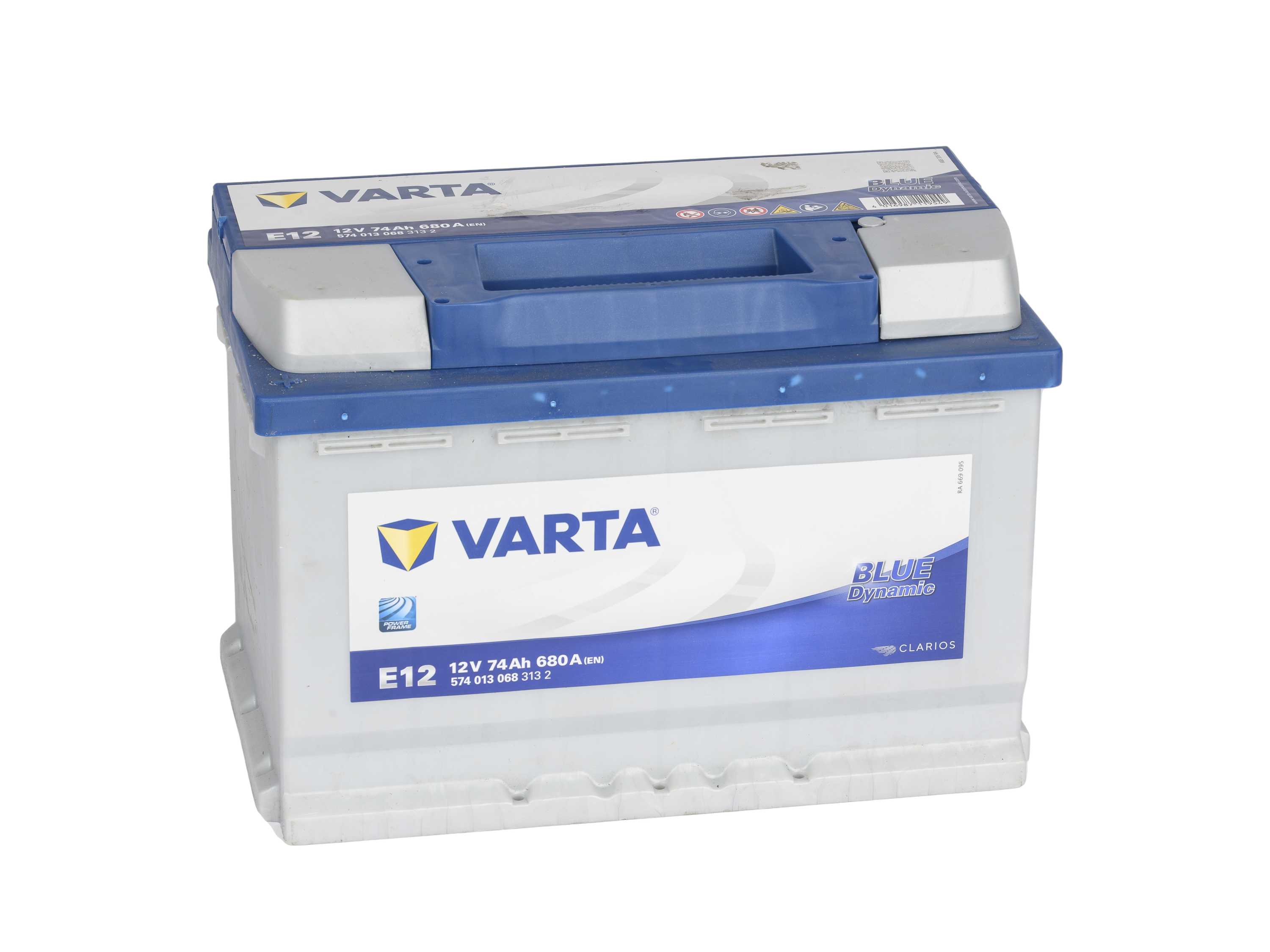 Varta Dynamique Bleu Accu E12 - 12V 74AH - 574.013.068