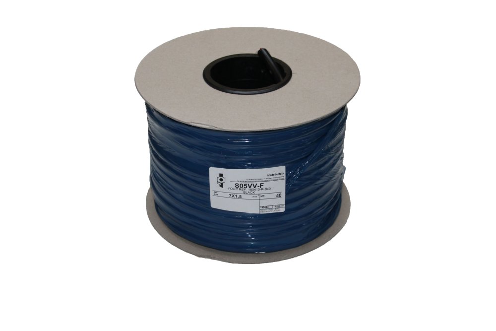 Câble 7x1,5mm² 40m bobine en carton