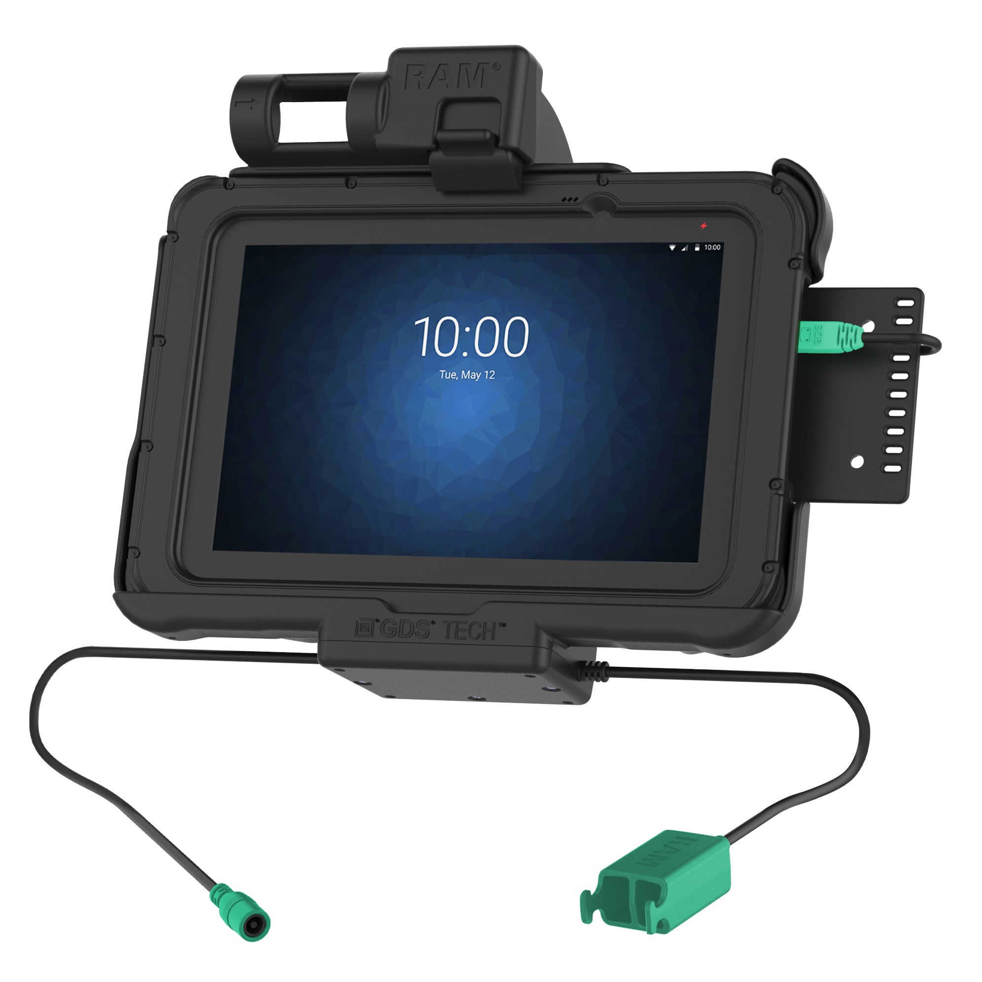 GDS® voedings- + dubbele USB-dock voor Zebra ET5x 8.3" & 8.4" serie