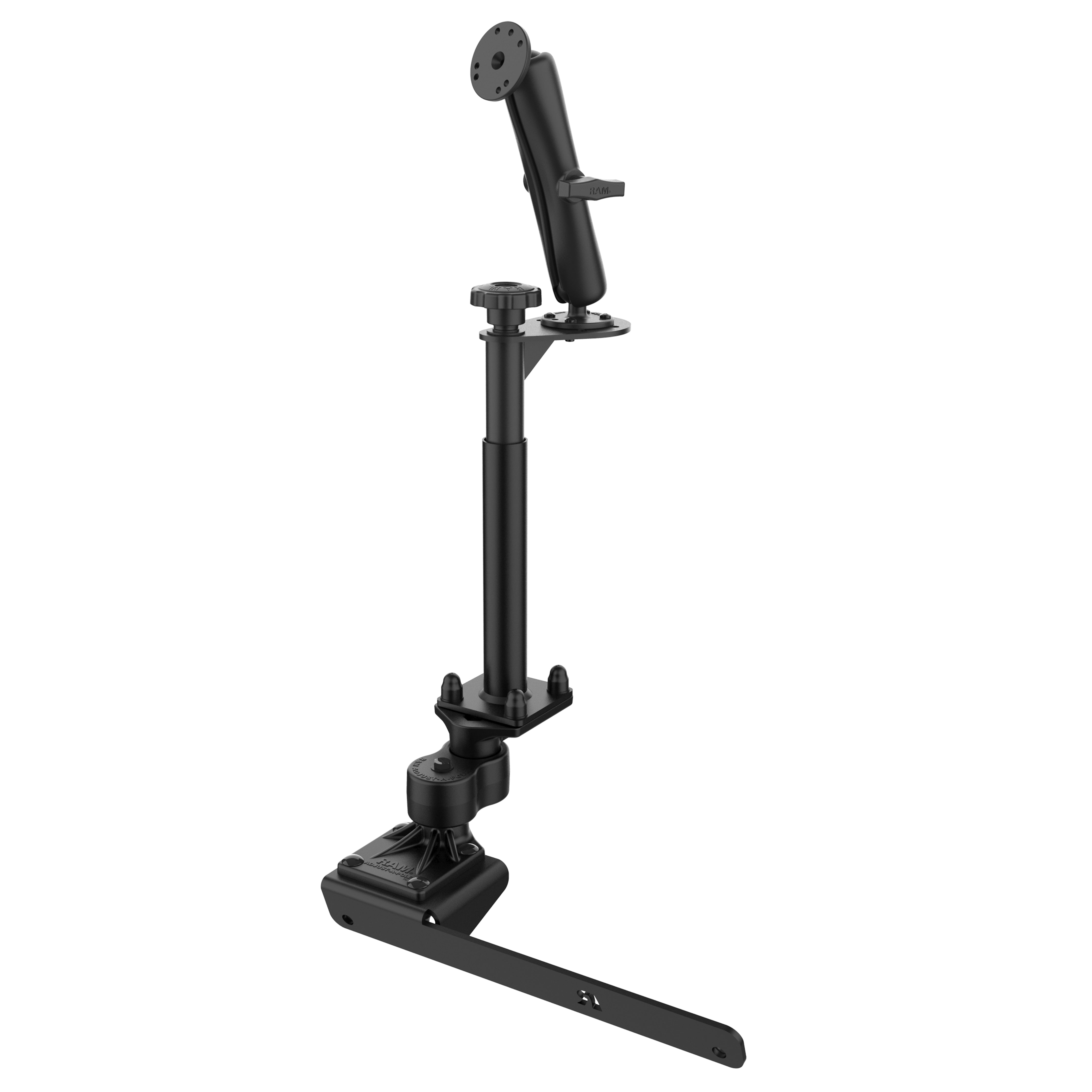 Soporte con bola RAM® No-Drill™ para Ram 2500 '12-26 y más