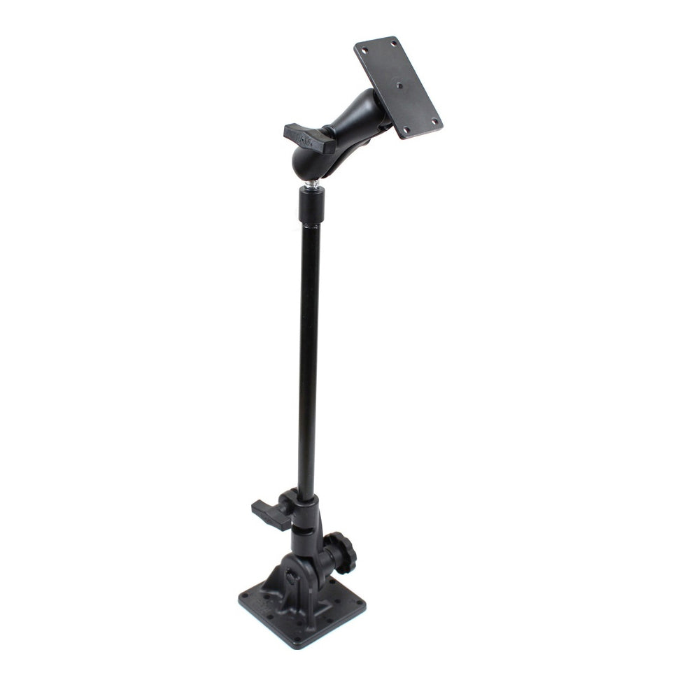 RAM® voetstukhouder met 18" buis en rechthoekige plaatadapter