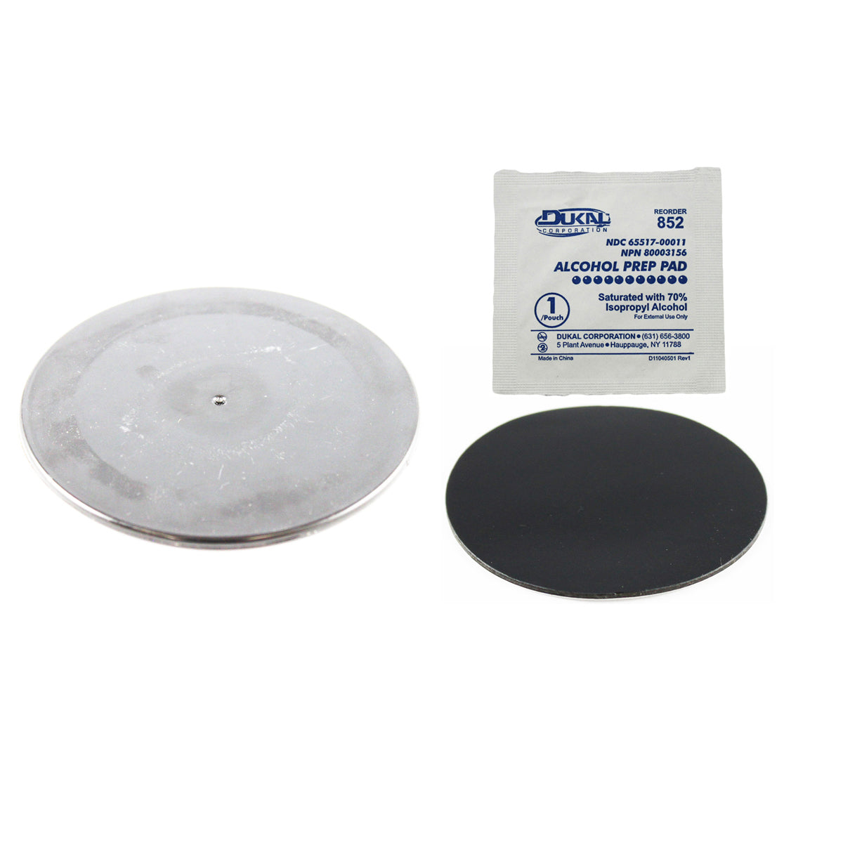 RAM® transparent 3.5" adhesive plate for suction cups