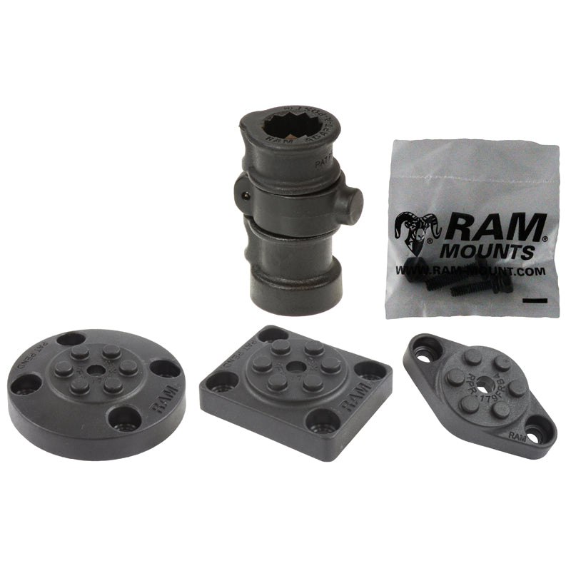 RAM® Adapt-A-Post™ met RAM® Pin-Lock™ vastschroef-accessoires