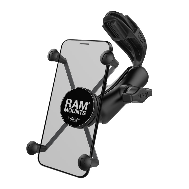 RAM® X-Grip™ grote telefoonhouder met RAM® Mirror-Mate™ voor GM-voertuigen