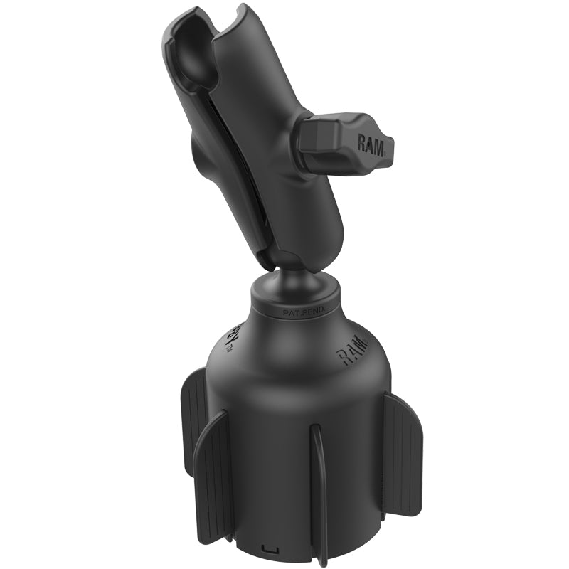 Uchwyt kubka RAM® Stubby™ z podwójnym ramieniem typu gniazdo - średni