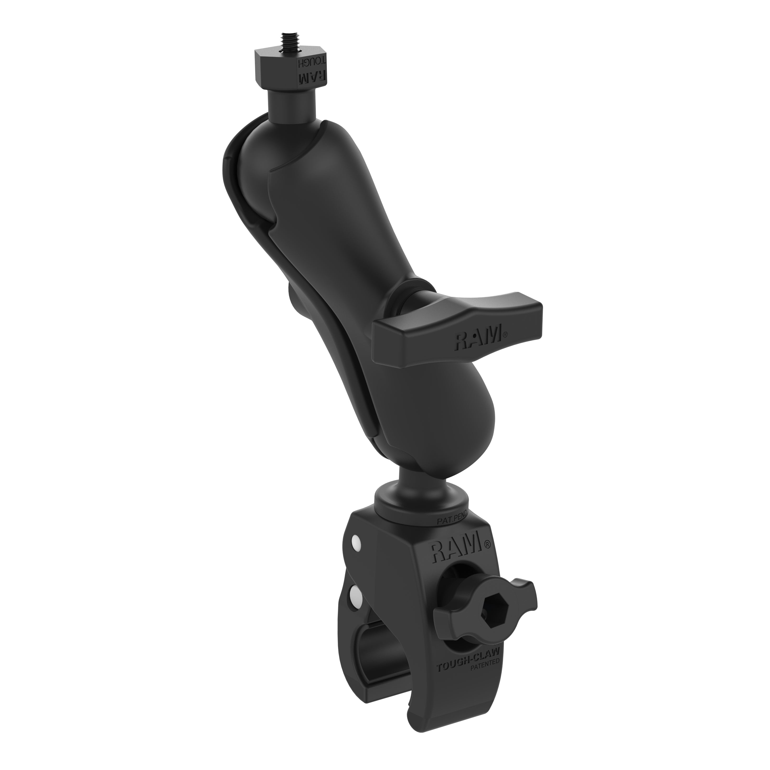 RAM® Tough-Ball™ camerahouder met RAM® Tough-Claw™ kleine klembasis