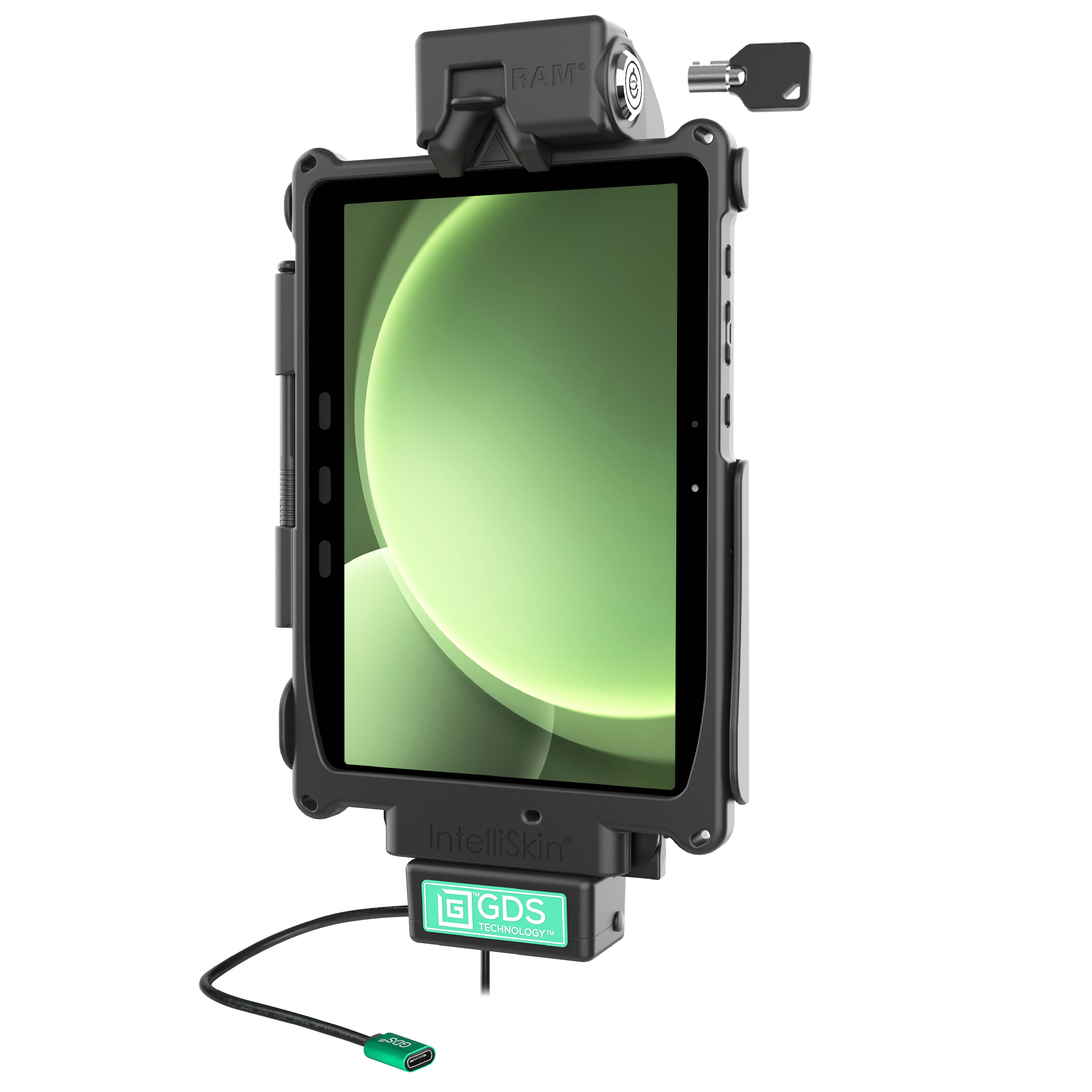Vergrendelbare GDS® Cool-Dock™ voor Samsung Tab Active5 Pro & 4 Pro