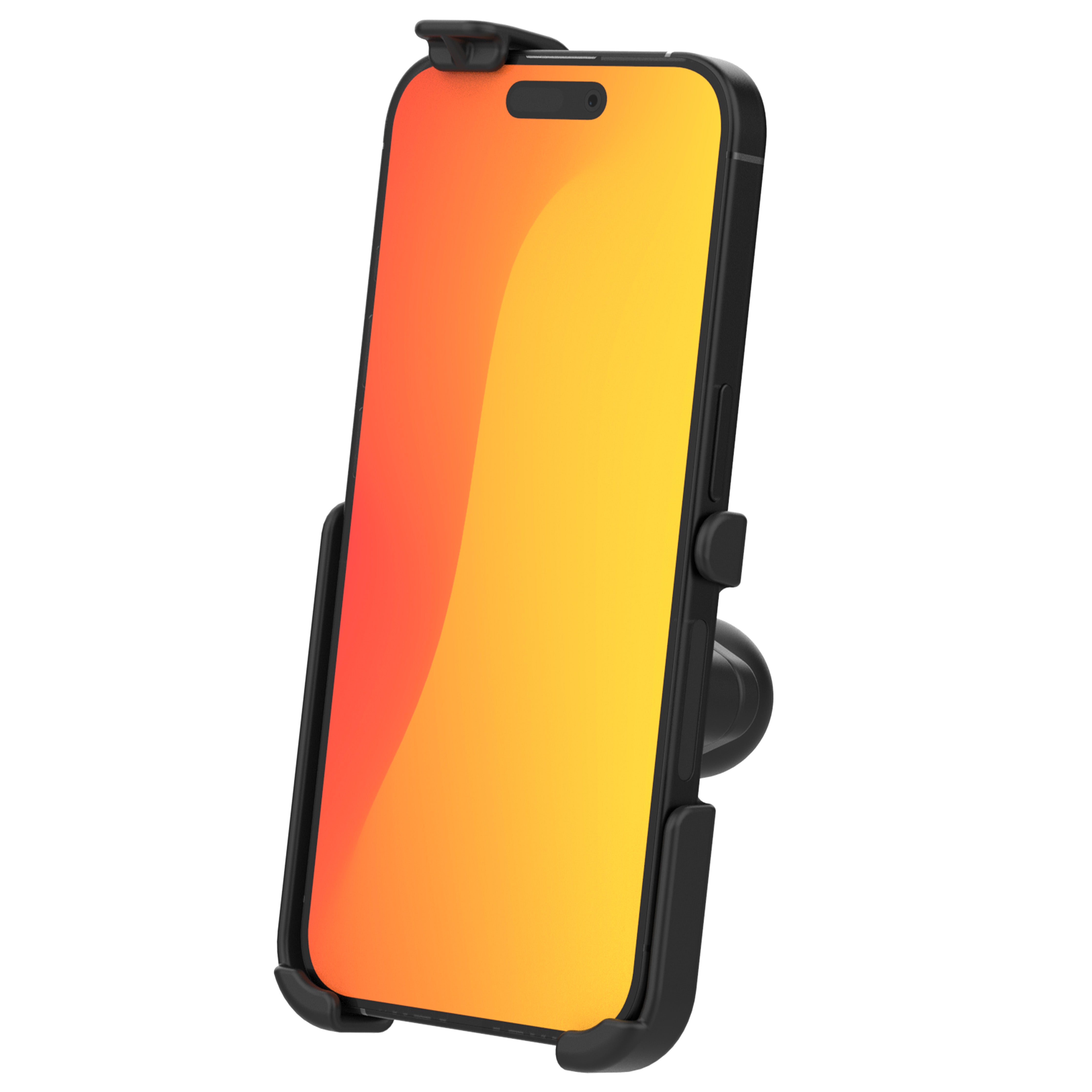 Soporte Form-Fit RAM® para iPhone 13 Pro, 14, 14 Pro, 15 y 16 con rótula