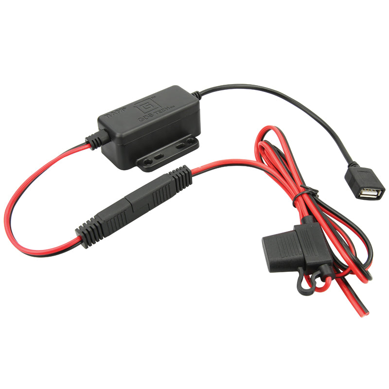 GDS® modulaire 30-64V vast bedrade lader met vrouwelijke USB-Type-A-connector