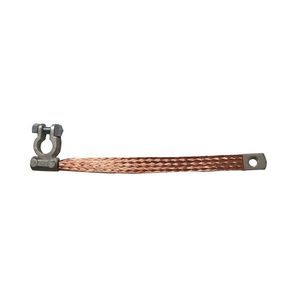Câble de masse 16mm² 200mm Ø8mm cosse de batterie