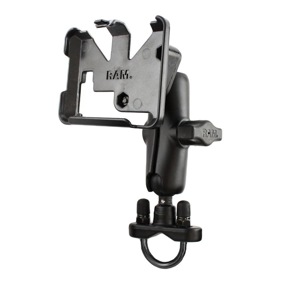 RAM® stuur-U-bout dubbele kogelhouder voor Garmin nuvi 200 en meer