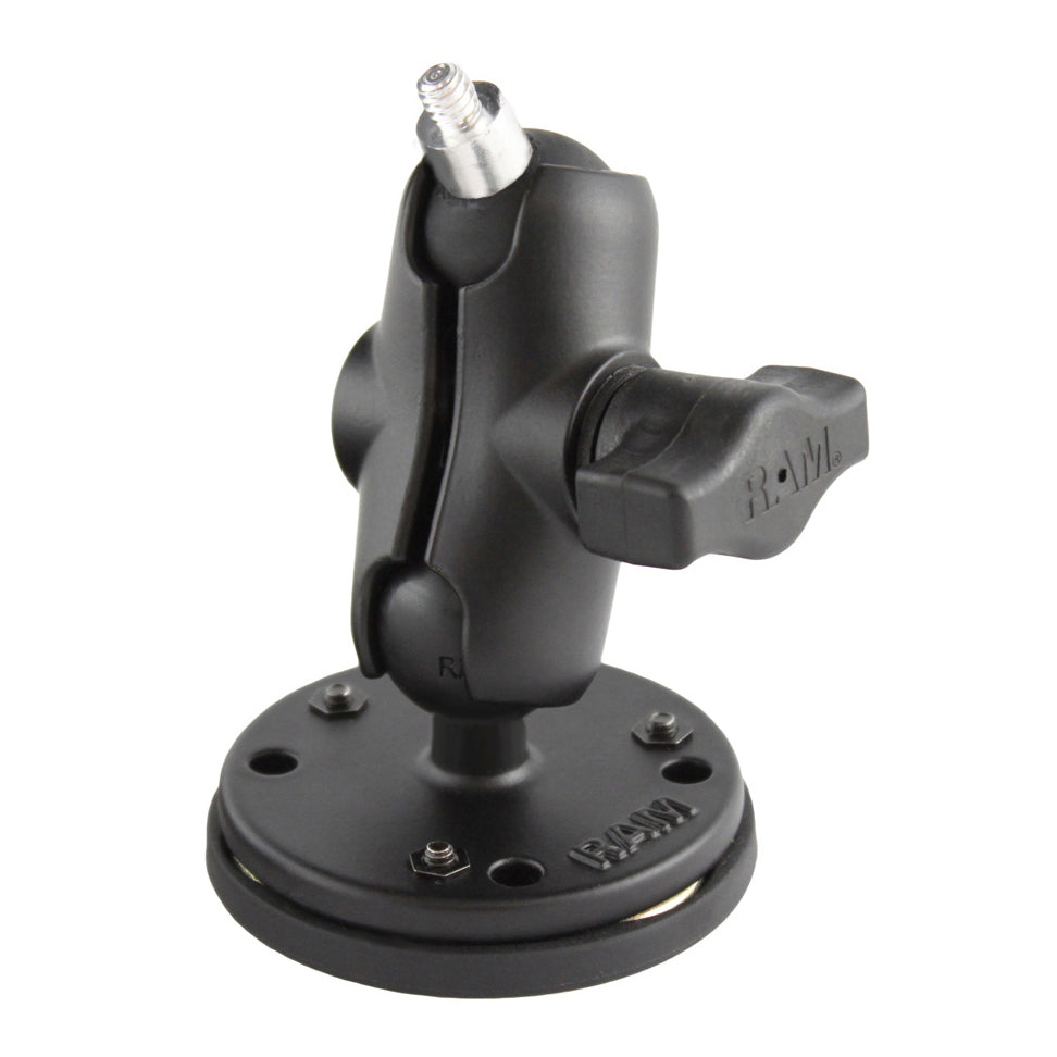 RAM® drievoudige magnetische dubbele kogelhouders 1/4"-20 draadpen