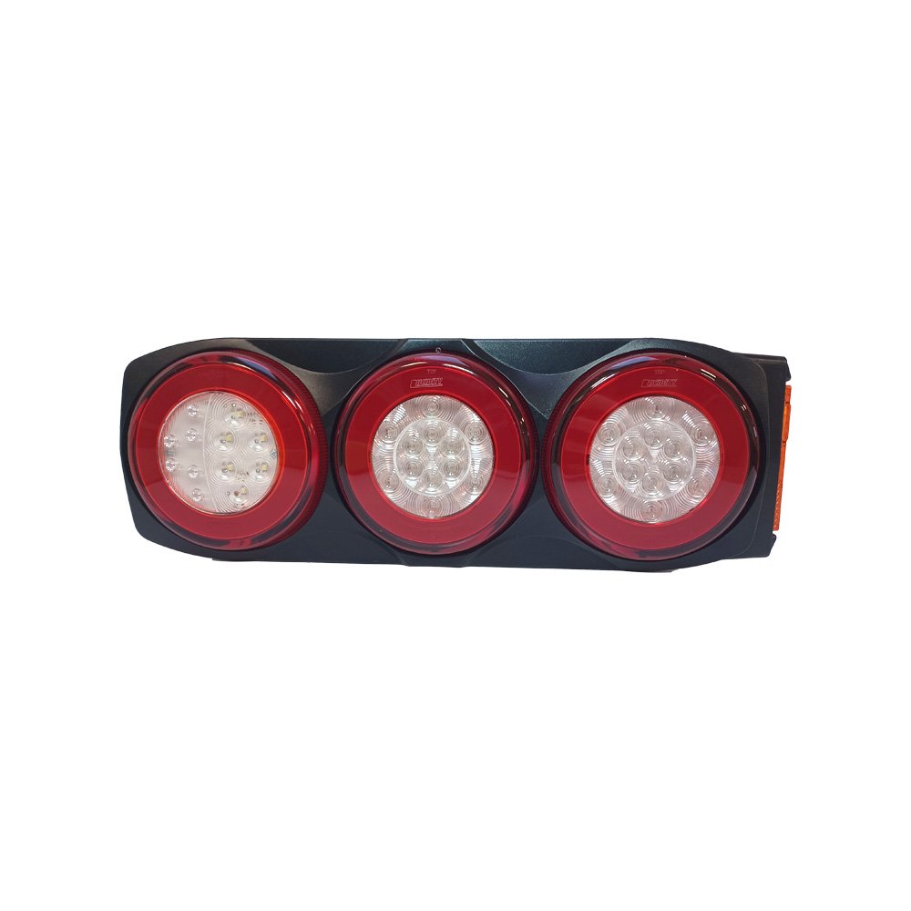 Achterlichtmodule LED 24V 6-functie 1,5m kabel rechts GloTrac