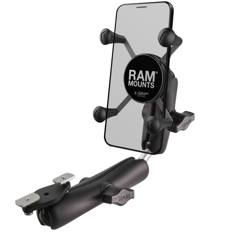 RAM® X-Grip® telefoonhouder voor rolstoel armleuningen