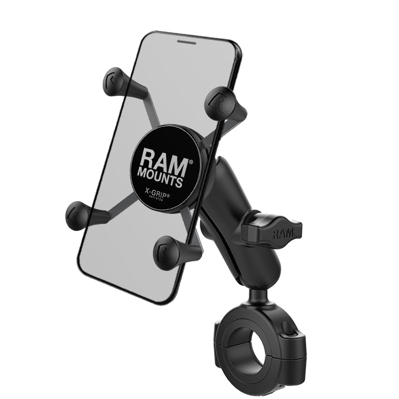 RAM® X-Grip® telefoonhouder met RAM® Torque™ grote railbasis - medium