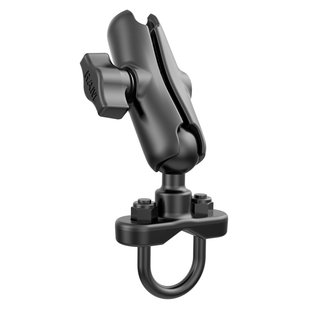 Base à boulon en U pour guidon RAM® avec bras à double douille