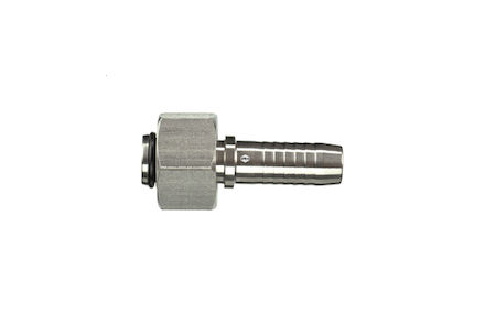 Fluiconnecto Slangpilaar RVS - Metrisch Recht met moer en O-ring 10295-16-06 Fluiconnecto Slangpilaar RVS - Metrisch Recht met moer en O-ring 10295-16-06