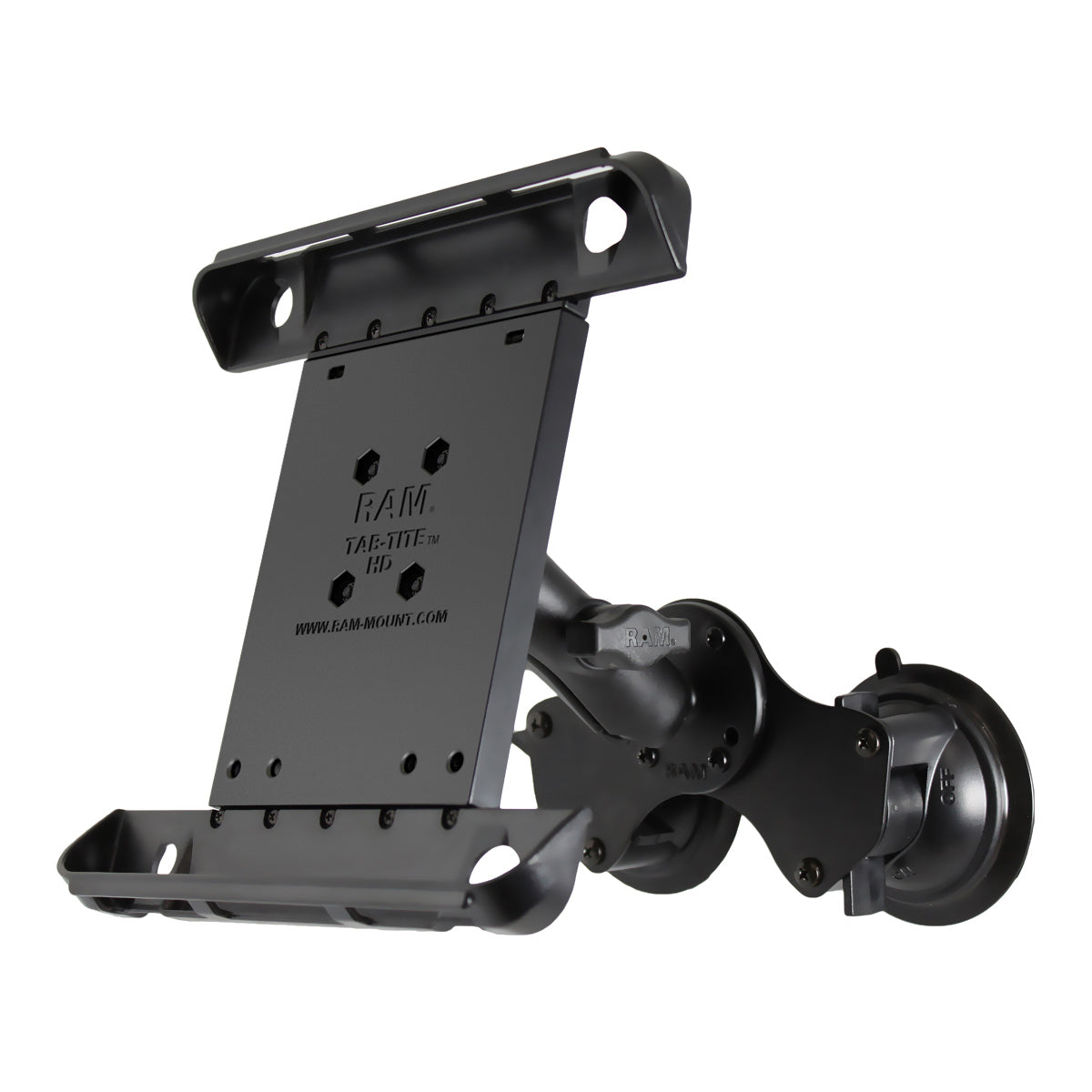 RAM® Tab-Tite™ met Twist-Lock™ dubbele zuignap voor iPad Gen 1-4