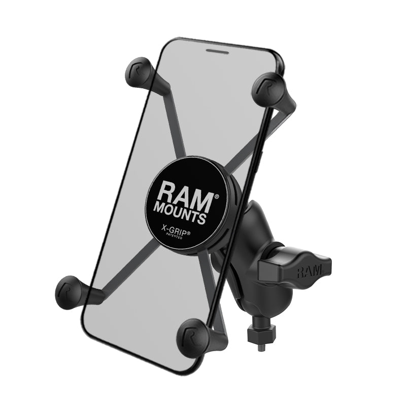 RAM® X-Grip® houder voor grote telefoons met RAM® Tough-Ball™ M6-1 x 6mm basis