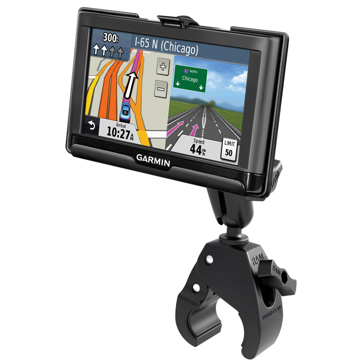 RAM® Tough-Claw™ kleine klemhouder voor Garmin nuvi 52, 54, 55, 56 & 58
