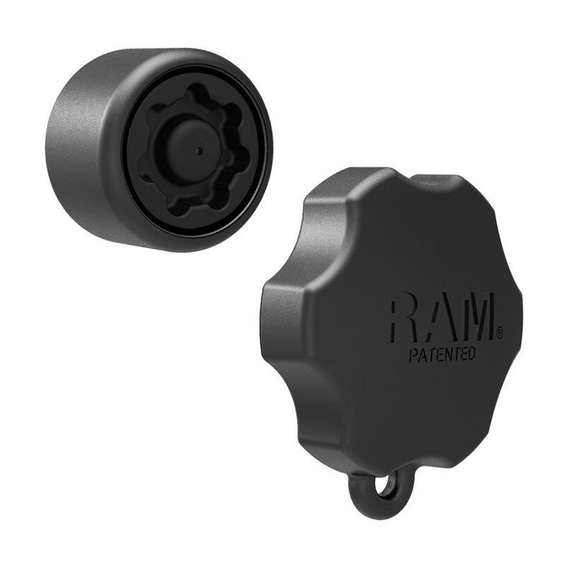 Bouton de sécurité RAM® Pin-Lock™ 7 broches pour bras pivotants