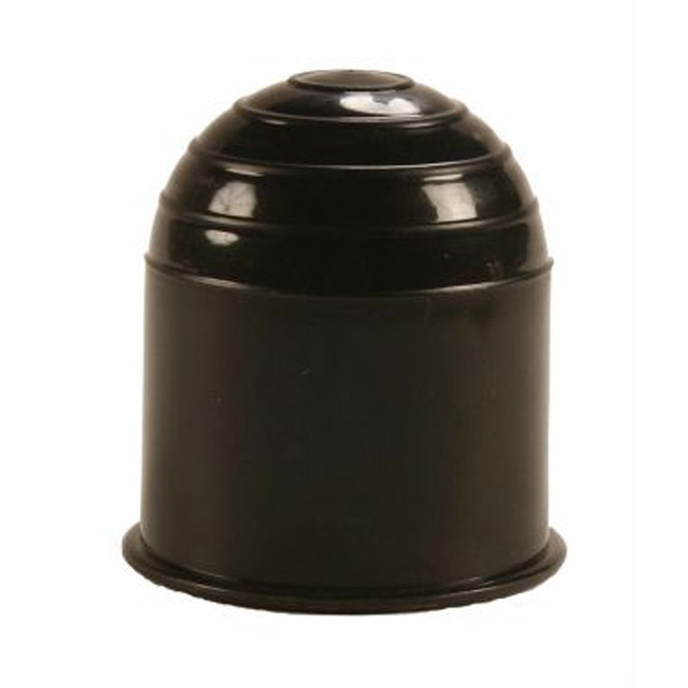 Trekhaakdop PVC zwart