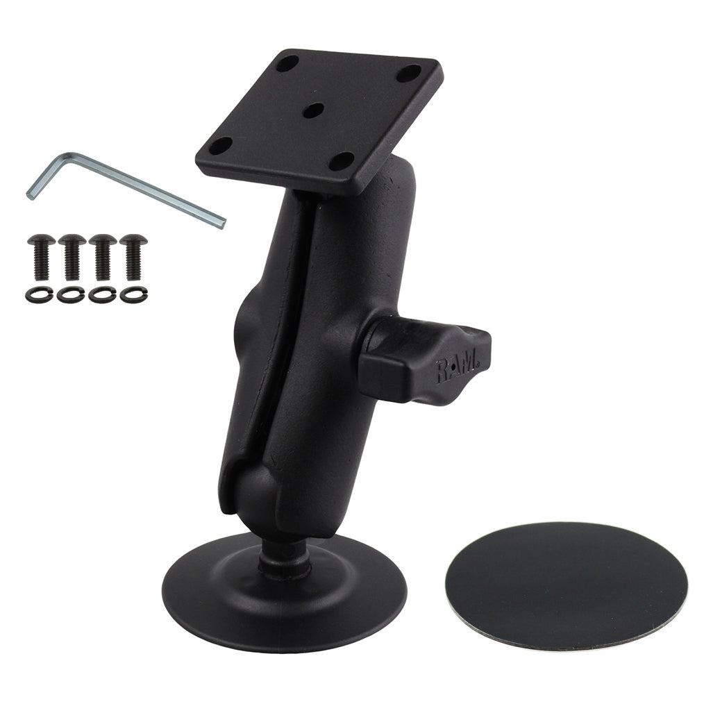 RAM® flexibele plak dubbele kogelhouder voor TomTom Bridge + meer