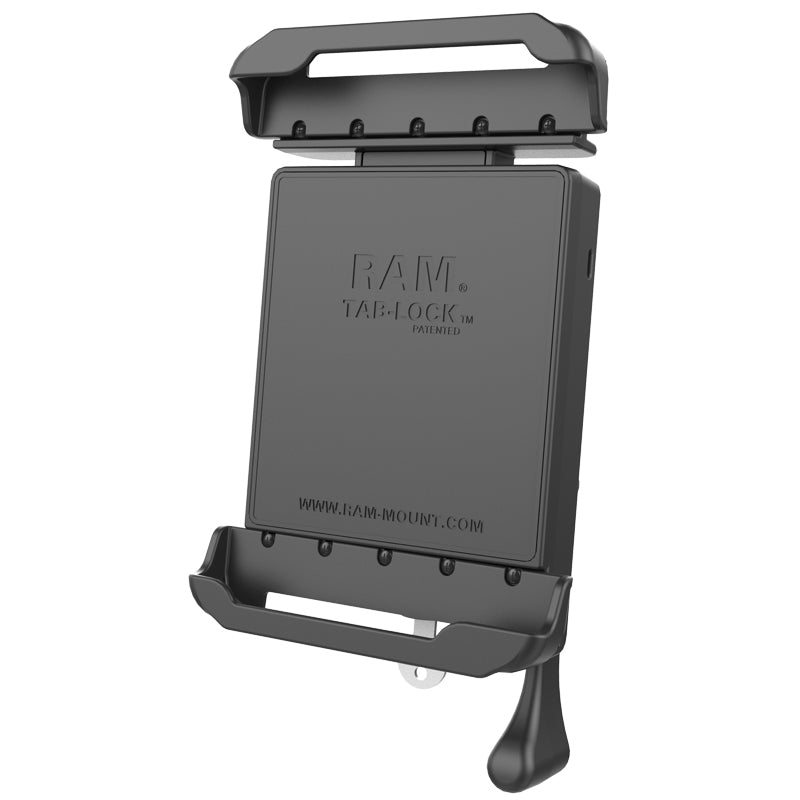 Soporte RAM® Tab-Lock™ con resorte para tablets de 7-8" con fundas