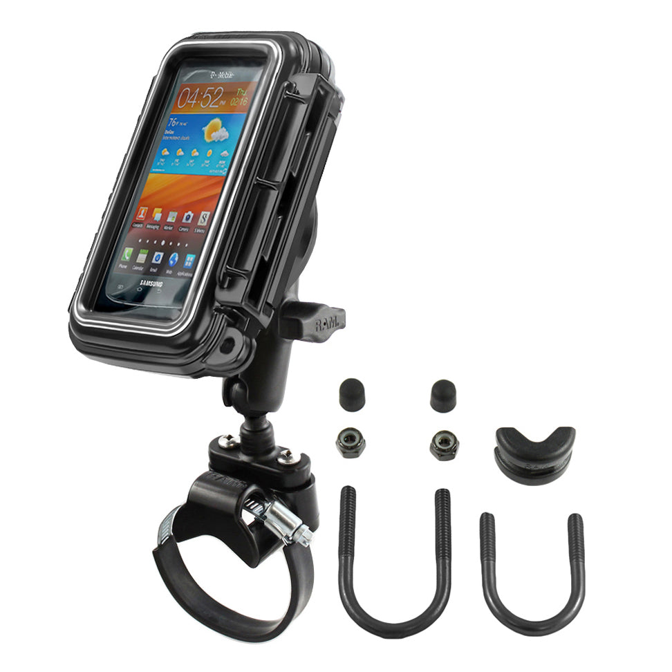 RAM® Aqua Box® ATV/UTV railhouder voor medium toestellen