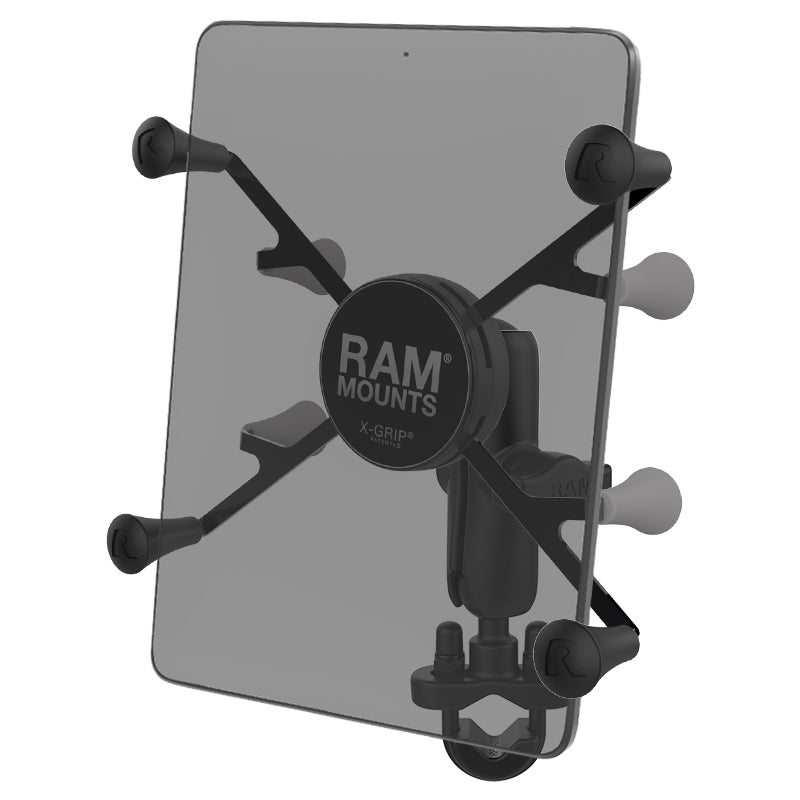 RAM® X-Grip® stuur U-bout houder voor 7"-8" tablets