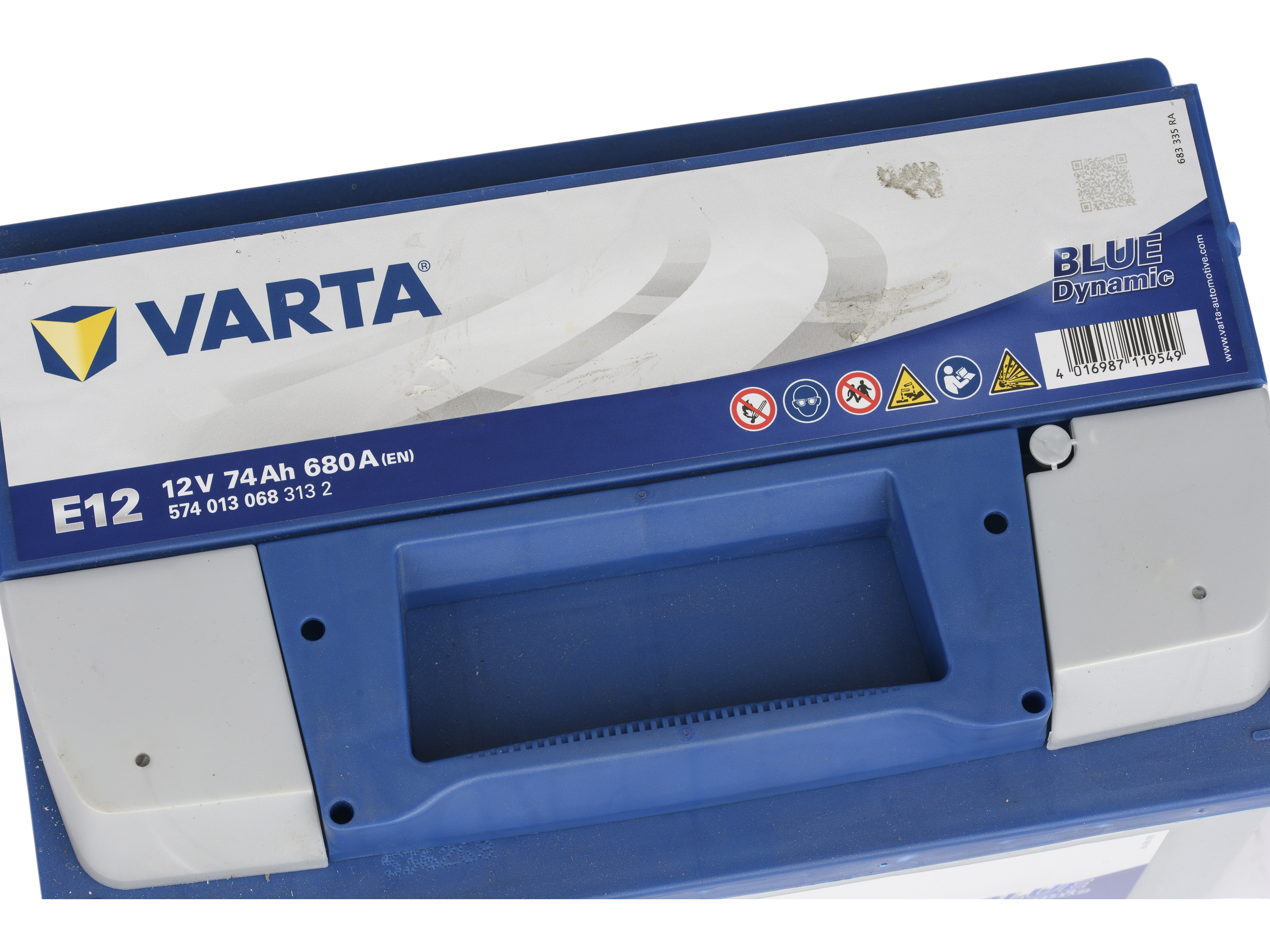 Varta Blue Dynamic Batteri E12 - 12V 74 AH - 574.013.068