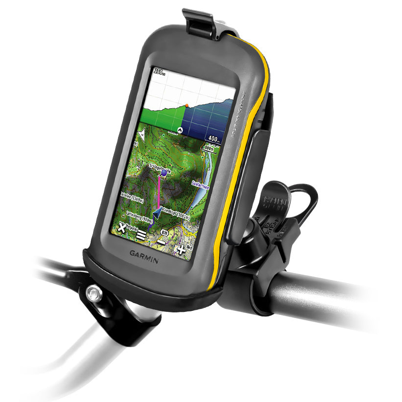 RAM® EZ-Strap™ railhouder voor Garmin Montana 600, 650, 650T, 680 & 680T