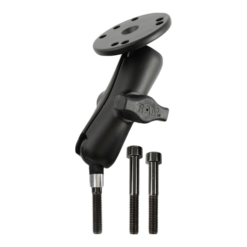 RAM® stuurklem houder met M8-bouten en ronde plaat – medium