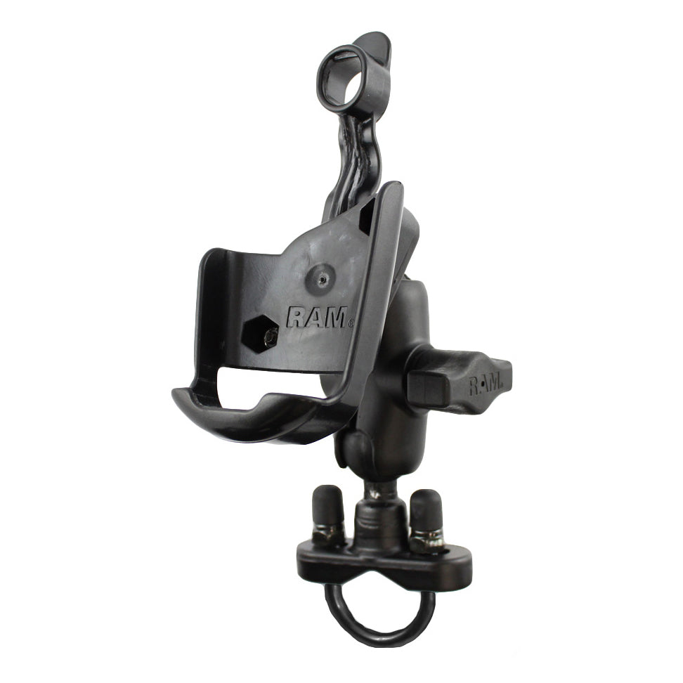 RAM® handlebar U-bolt ball holder for Garmin GPS 60 series and more