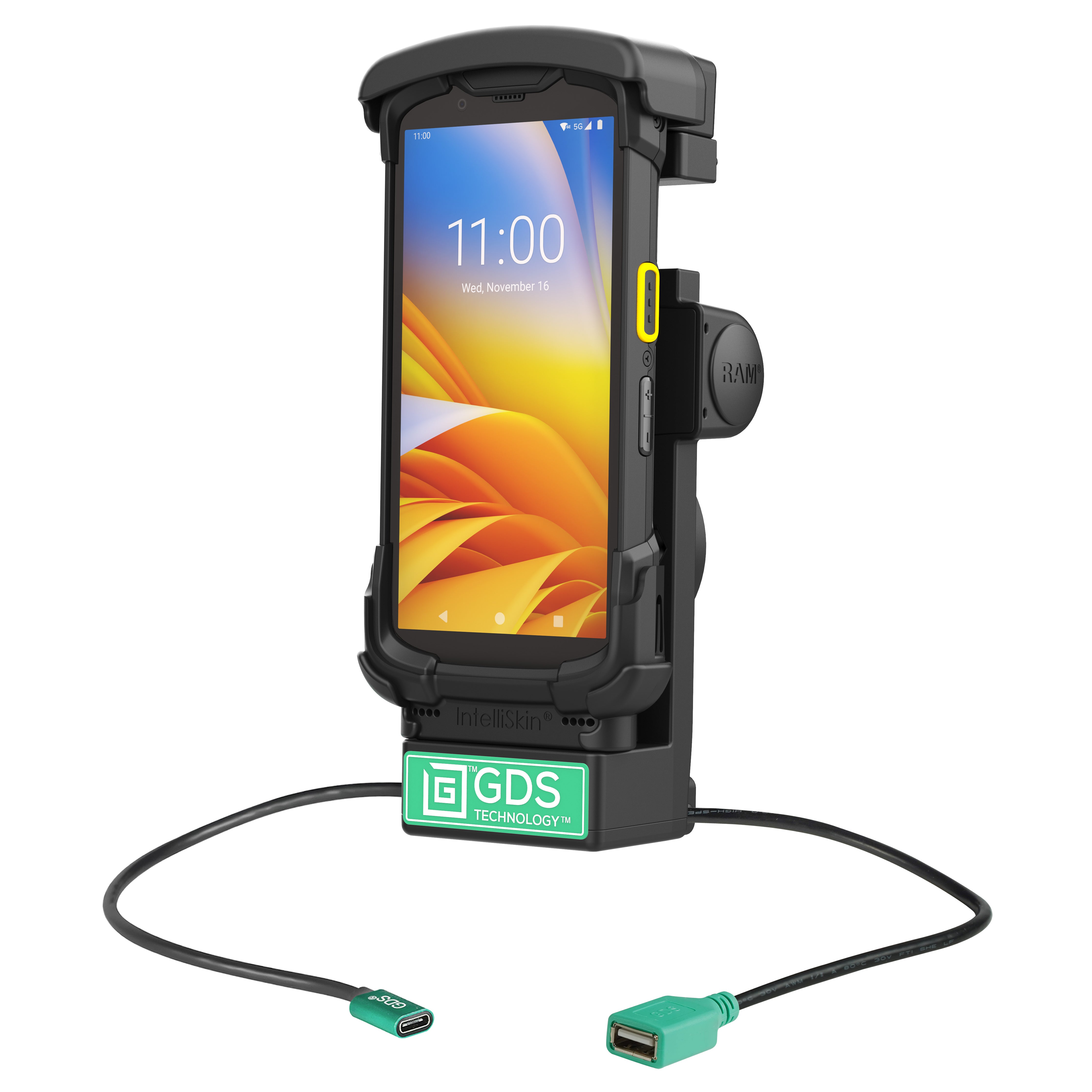 GDS® gevoede dock + USB-A voor Zebra TC73/78