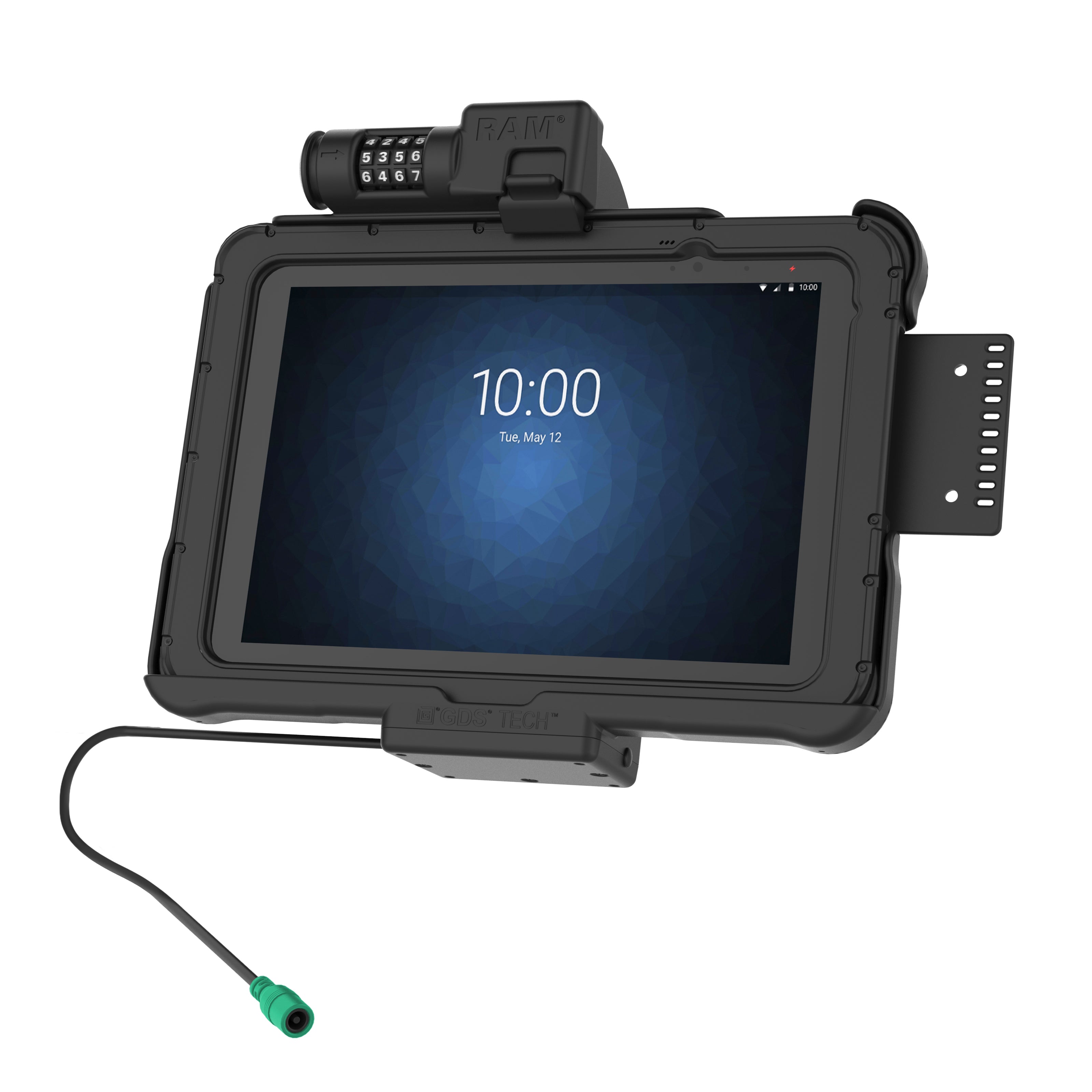 GDS® dock met voeding en cijferslot voor Zebra ET5x 10.1" serie