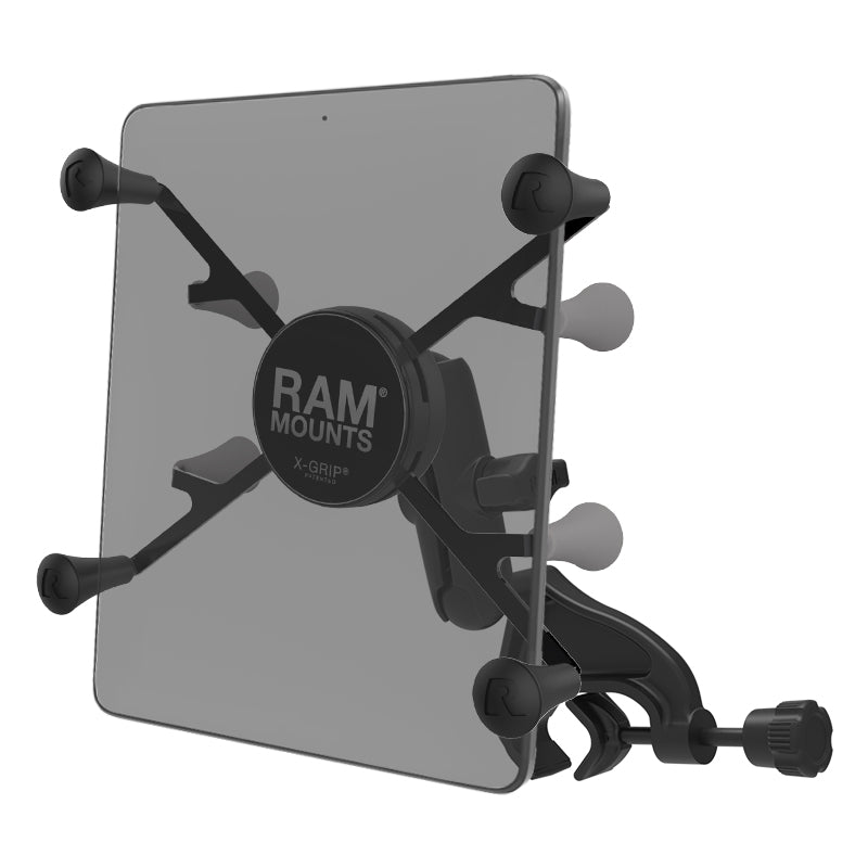 RAM® X-Grip® houder met jukklembasis voor 7"-8" tablets