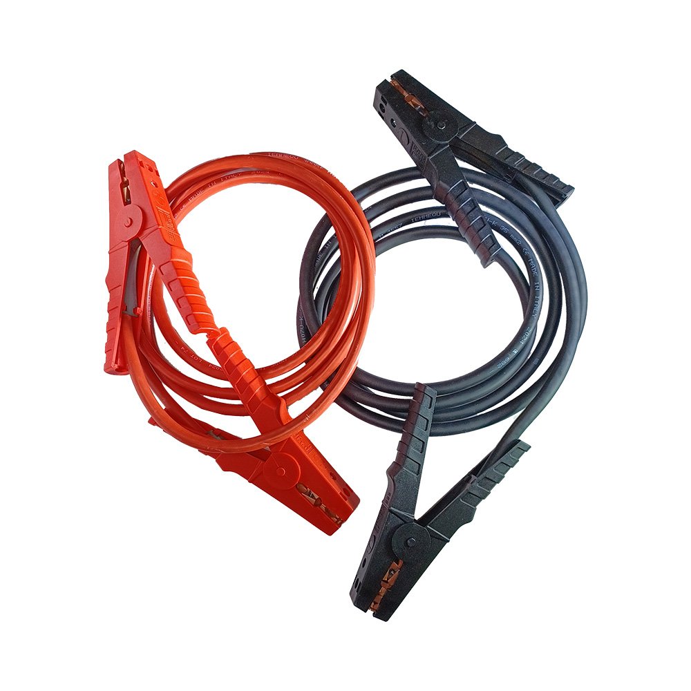 Câble de démarrage 35mm² 2x3,5m 900A entièrement isolé plastique